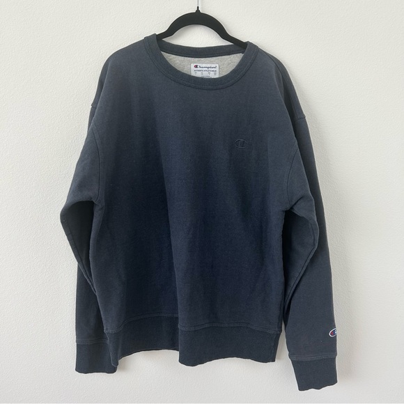 Champion Logo Crewneck Sweatshirt - Picture 1 of 6